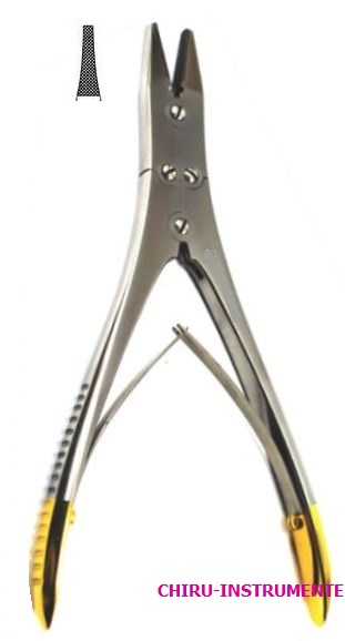 HARTMETALL (TC) Flachzange, übersetzt, No.1, 4mm, 18cm HARTMETALL (TC) Flachzange, übersetzt, No.1, 4mm, 18cm