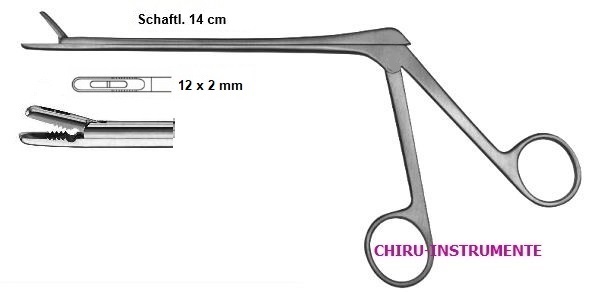 CASPAR Rongeur, gerade, 12x2mm, 14cm CASPAR Rongeur, gerade, 12x2mm, 14cm