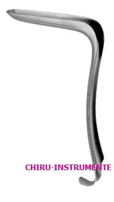 KRISTELLER Scheidenspekulum, 135 x 36 mm, lang
