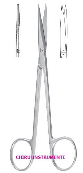 METZENBAUM Schere,gerade, sp./sp., 14,5 cm METZENBAUM Schere,gerade, sp./sp., 14,5 cm