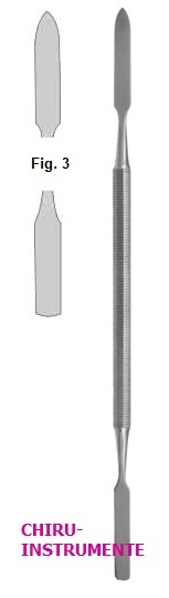 ZEMENT-Spatel, doppelendig, Fig. 3, 18cm