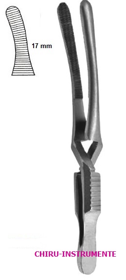 JOHNS-HOPKINS vascular clamps, curved, 5 cm (2")