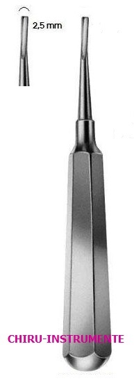 COUPLAND, Wurzel Messel (Wurzelheber), 2,5mm, 15cm