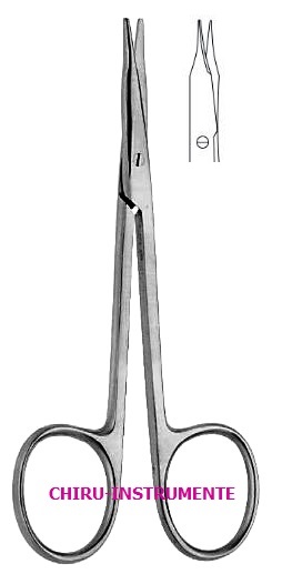 STEVENS tenotomy scissors, straight, bl/bl, 10.5 cm (4")