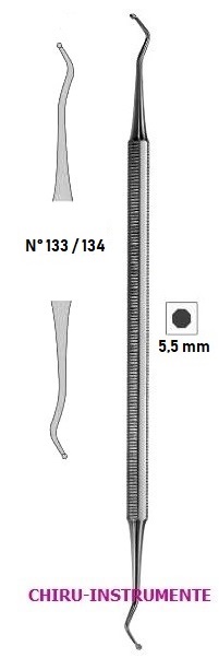 EXKAVATOR, zweiendig, ca.17cm, Fig. 133-134
