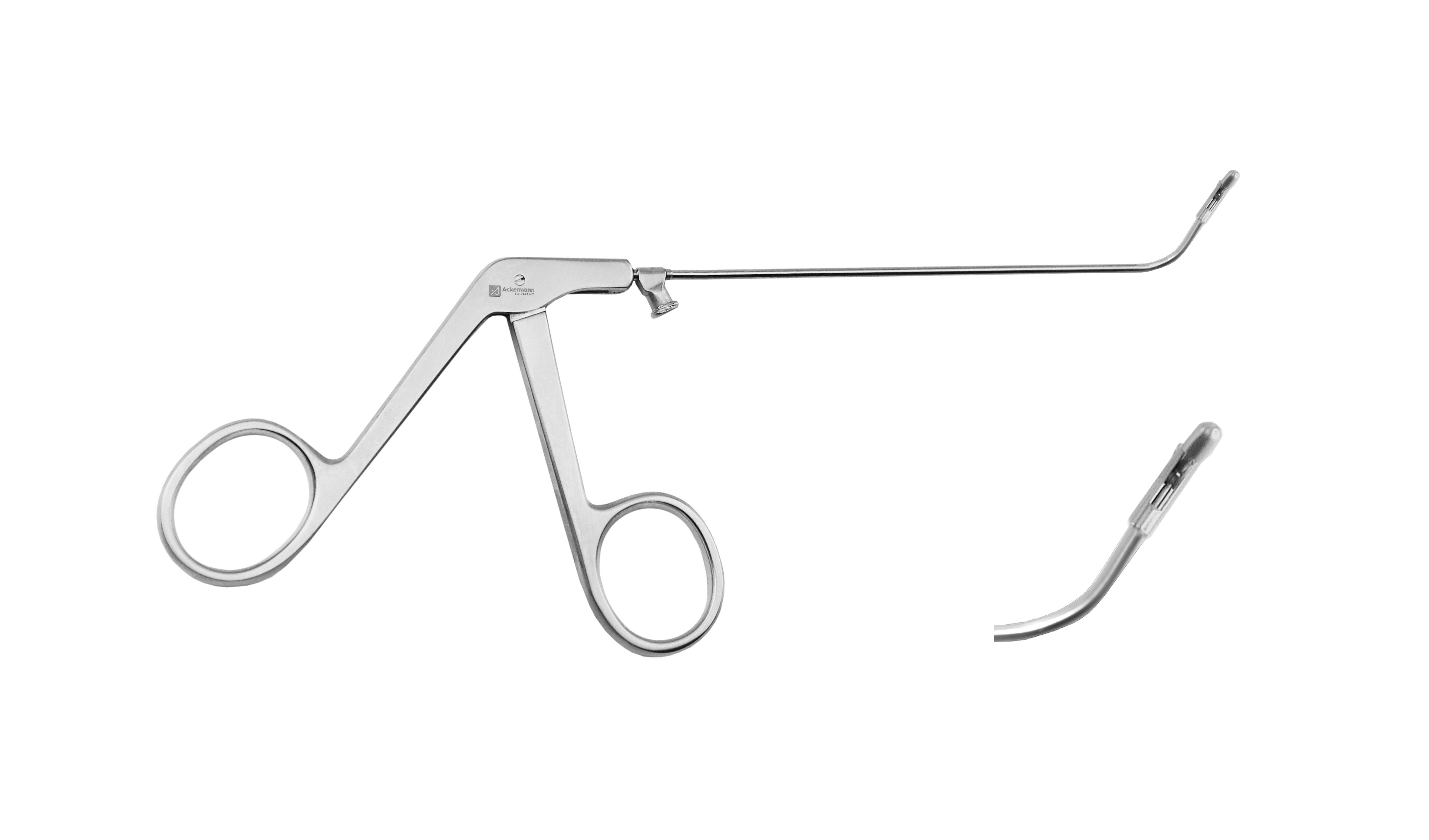 KUHN-BOLGER Giraffenzange, horizontal, 13 cm, 55° aufgebogen
