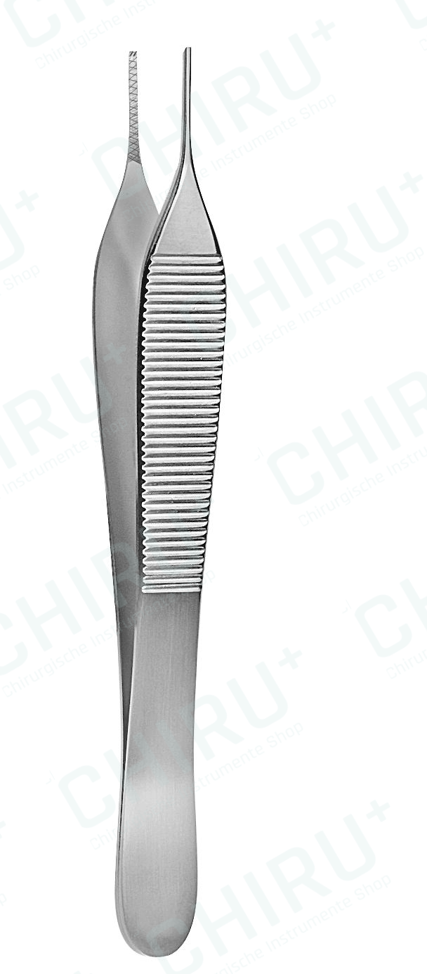 ADSON tissue forceps, 1 x 2 teeth,  12 cm (4 ¾"), cross-serrated