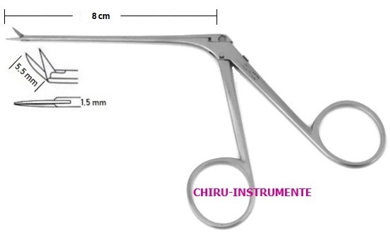 BELLUCCI Mikro-Ohrscherchen, aufgebogen, sp./st., 5,5mm, 8cm BELLUCCI Mikro-Ohrscherchen, aufgebogen, sp./st., 5,5mm, 8cm