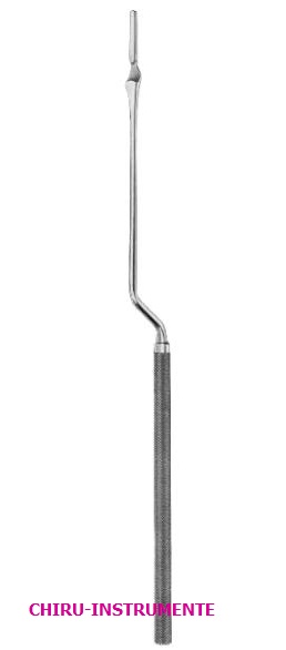 Skalpellgriff, 21 cm, bajonettförmig