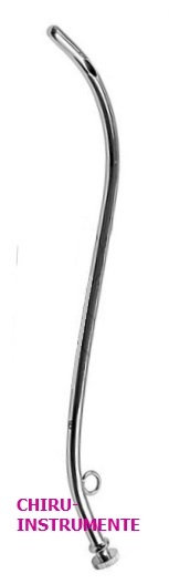 COEXTER Metallkatheter, 24 Ch, 20 cm, für Frauen