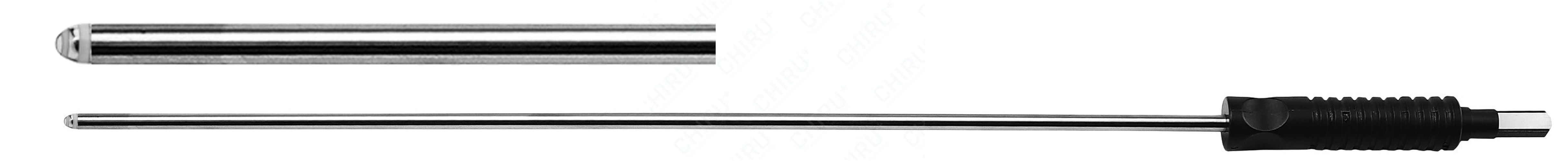 Bipolar electrode, button, Ø 5.0 mm, 340 mm