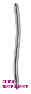 HEGAR uterine dilator, Ø 27/28 mm, 20 cm (8"), double-ended