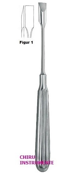 ADSON periosteal elevator, 8 mm, 17 cm (6 ¾"), sharp