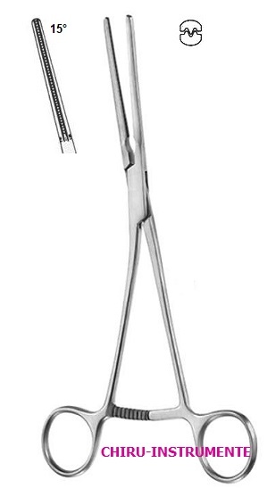 GLOVER atrauma clamp jaws, 20 cm (8")