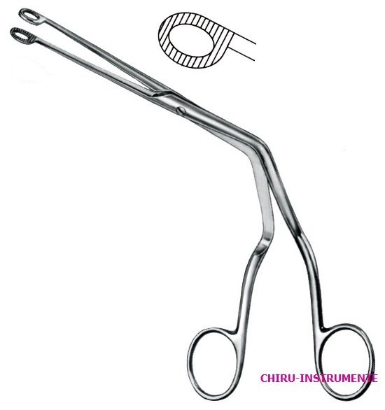 MAGILL catheter introducing forceps, 20 cm (8"), for children