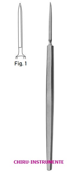 GRAEFE Augenstarmesser, Fig. 1/13cm GRAEFE Augenstarmesser, Fig. 1/13cm