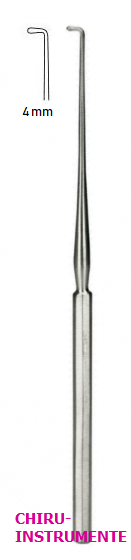 LUCAE Ohrhebel, geknöpft, Fig. 3, 3mm, 14cm