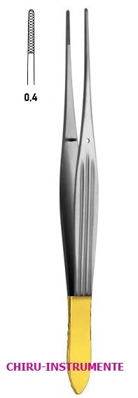 McINDOE dissecting forcpes, 16 cm (5 ¾"), serrated, Tungsten Carbide