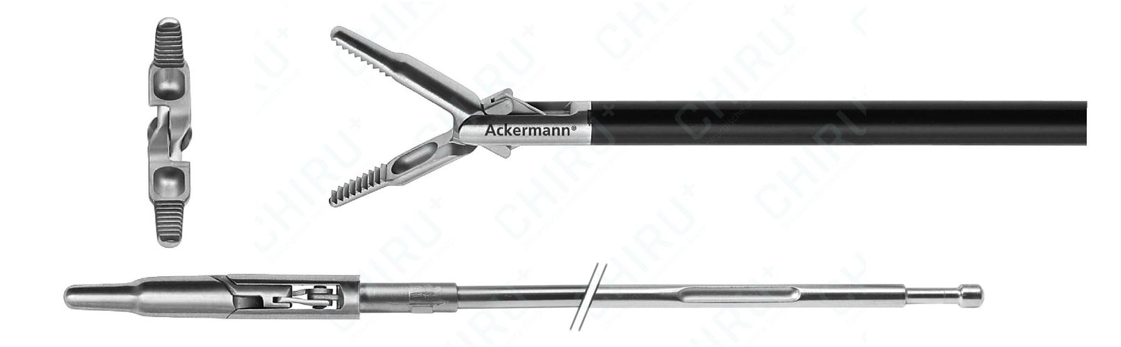 Dolphin nose dissecting and grasping forceps, Ø 5.0 mm, 330 mm, Xpress Lock™