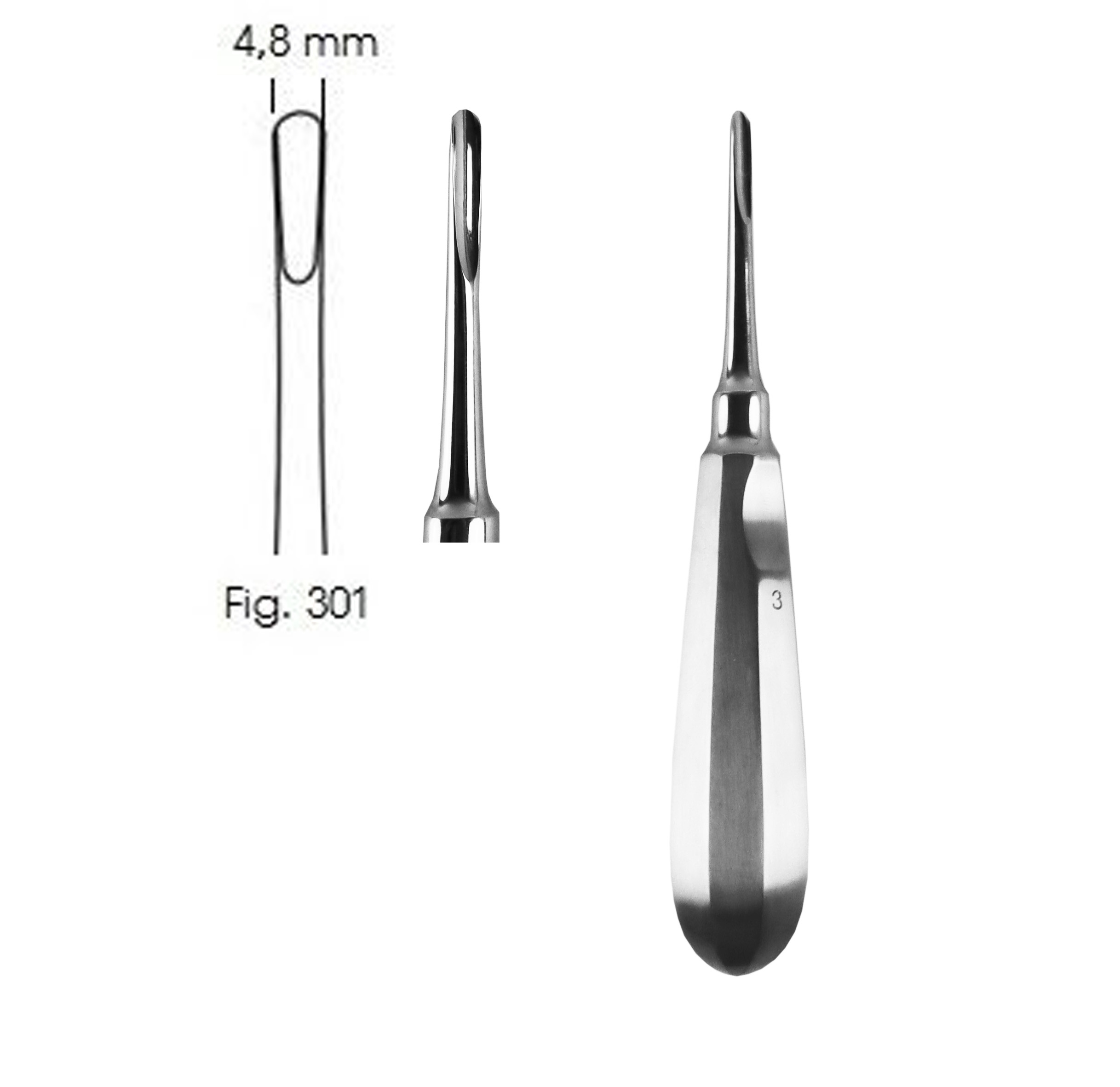 Bloody Instruments Bloody Tooth Guy Instruments German Stainless Steel Dental Elevator ...