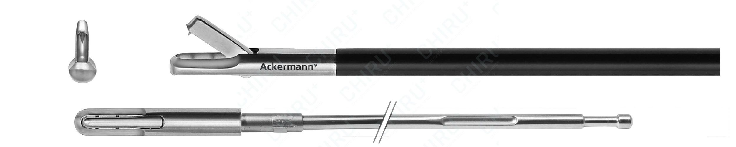 Biopsy punch with spike, Ø 5.0 mm, 330 mm, Xpress Lock™