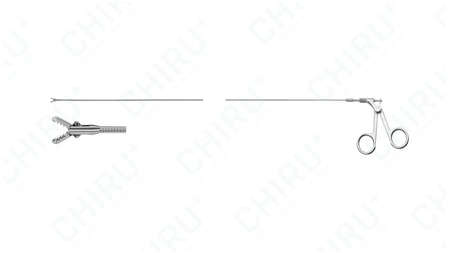 Fremdkörperfasszange, doppelbeweglich, 5 Fr., 400 mm AL Fremdkörperfasszange, doppelbeweglich, 5 Fr., 400 mm AL