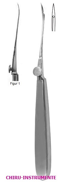 REVERDIN ligature needle, no. 1, 21 cm (8 ¼")